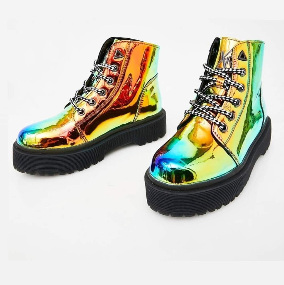 Y.R.U. Earthbound Slayr Holographic Boot